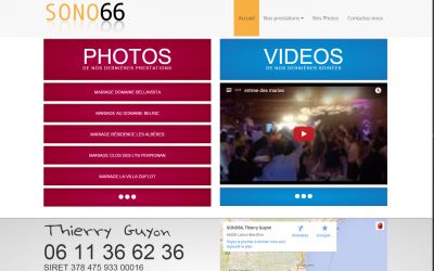 Liste des albums photos et des vidéos de soirées